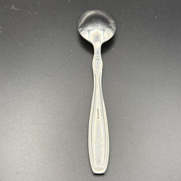Oneida Vista Stainless Steel Set Of 1 Sugar Spoon 1 Butter Knife VTG Flatware - Picture 2 of 7